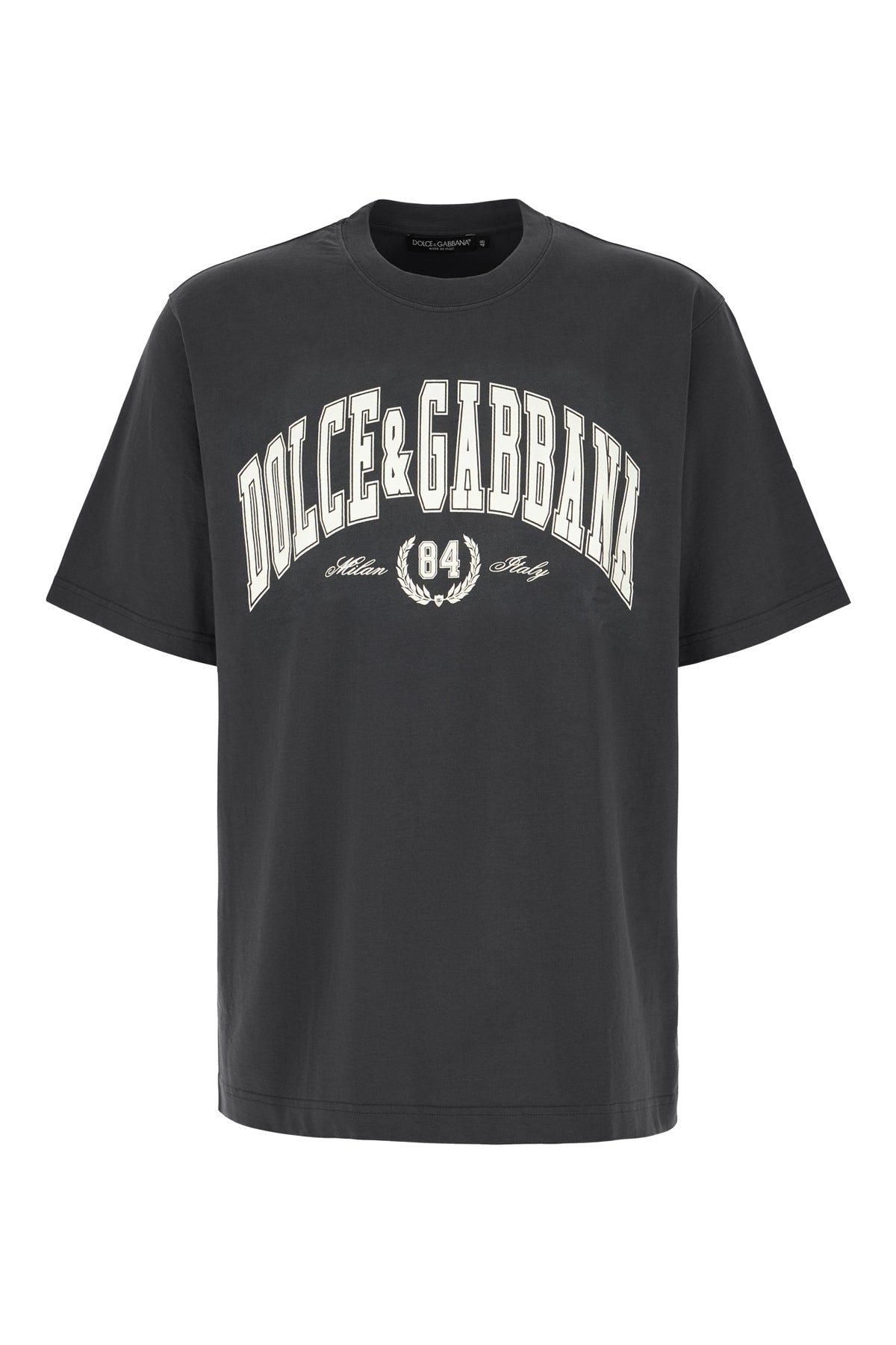 Dolce & Gabbana T-shirt in cotone grafite