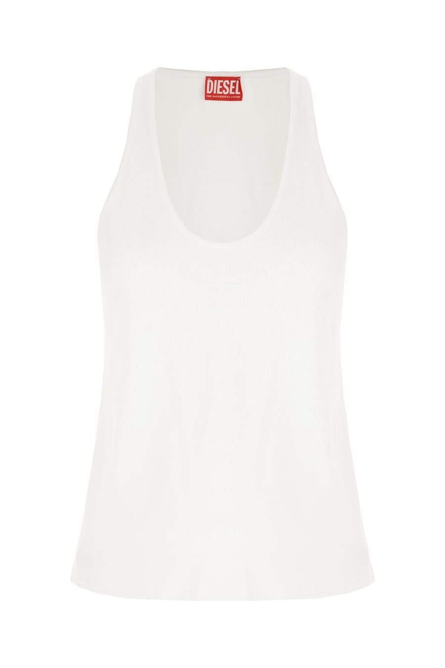Diesel Top in cotone bianco