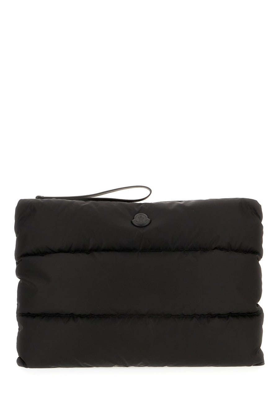 Moncler Clutch Caradoc in nylon nero