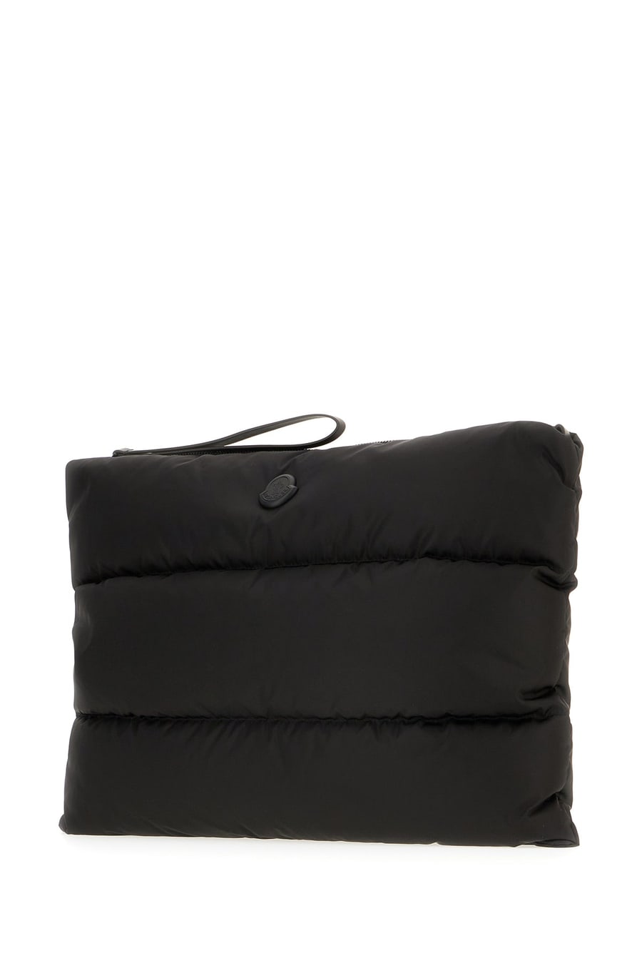Moncler Clutch Caradoc in nylon nero, view 2