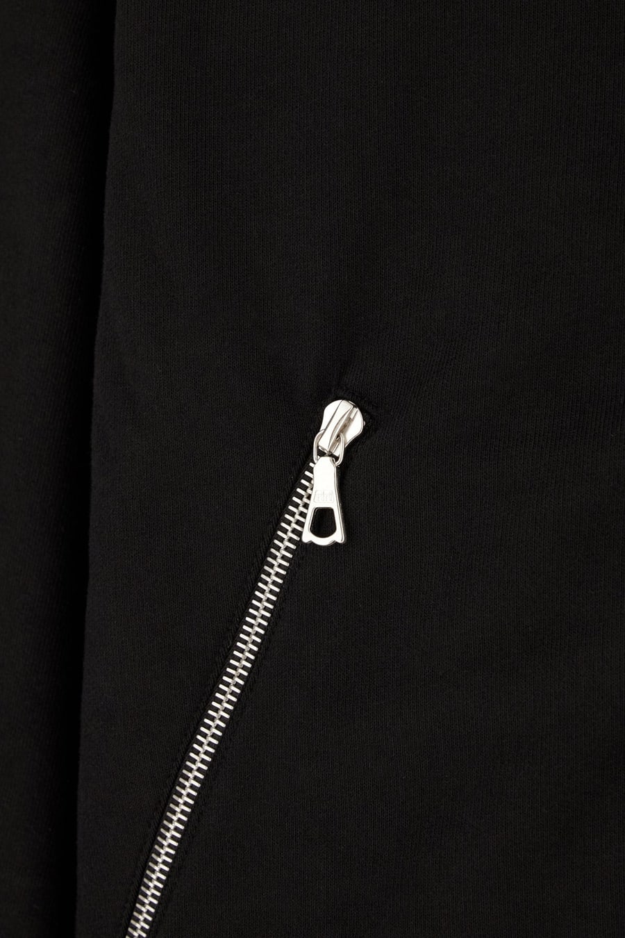 Dries Van Noten Felpa in cotone nero, view 3