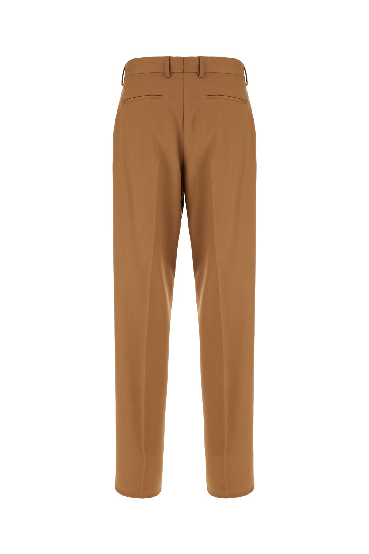 Fendi Pantalone in lana cammello, view 2