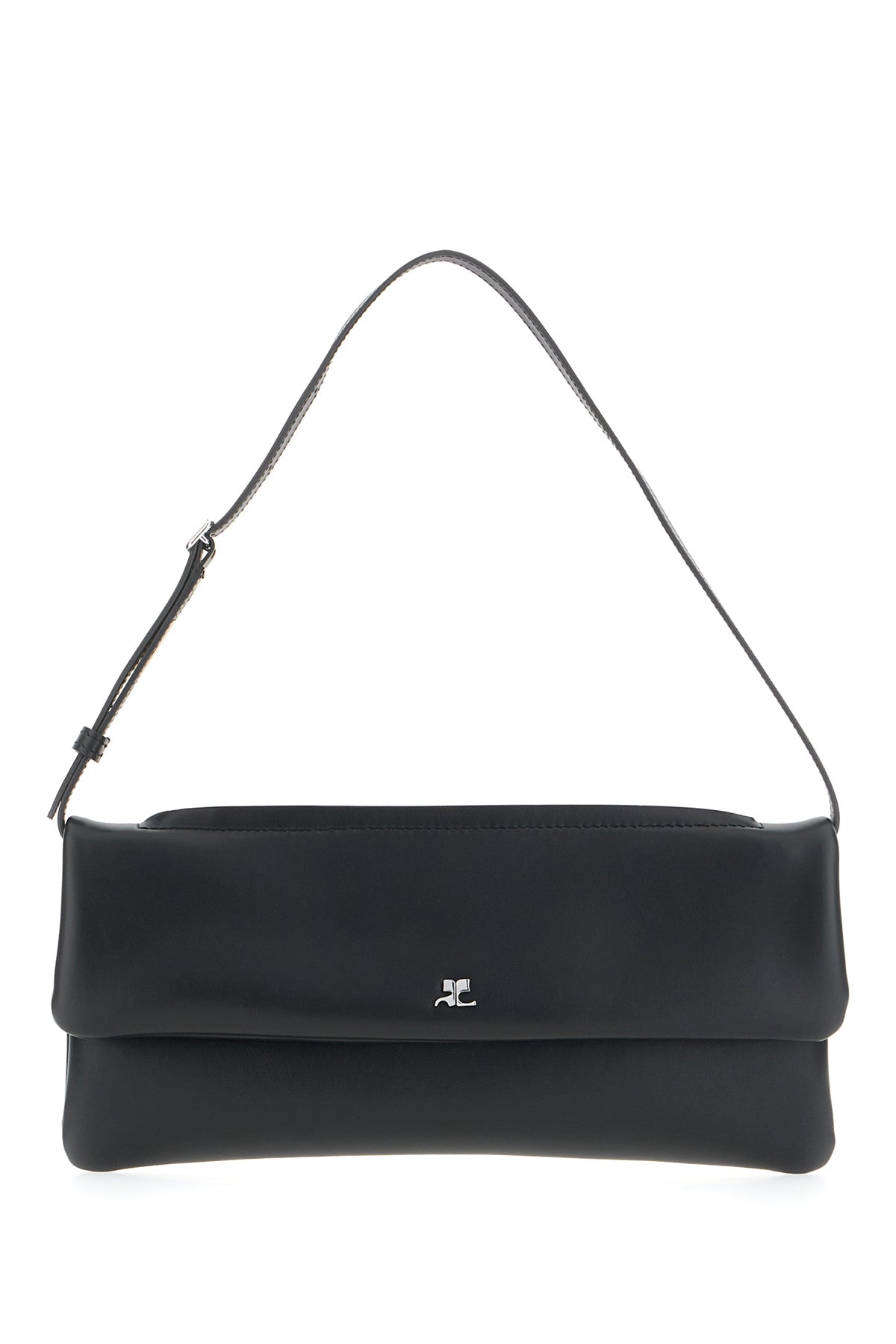 COURREGES Borsa a mano in pelle nera
