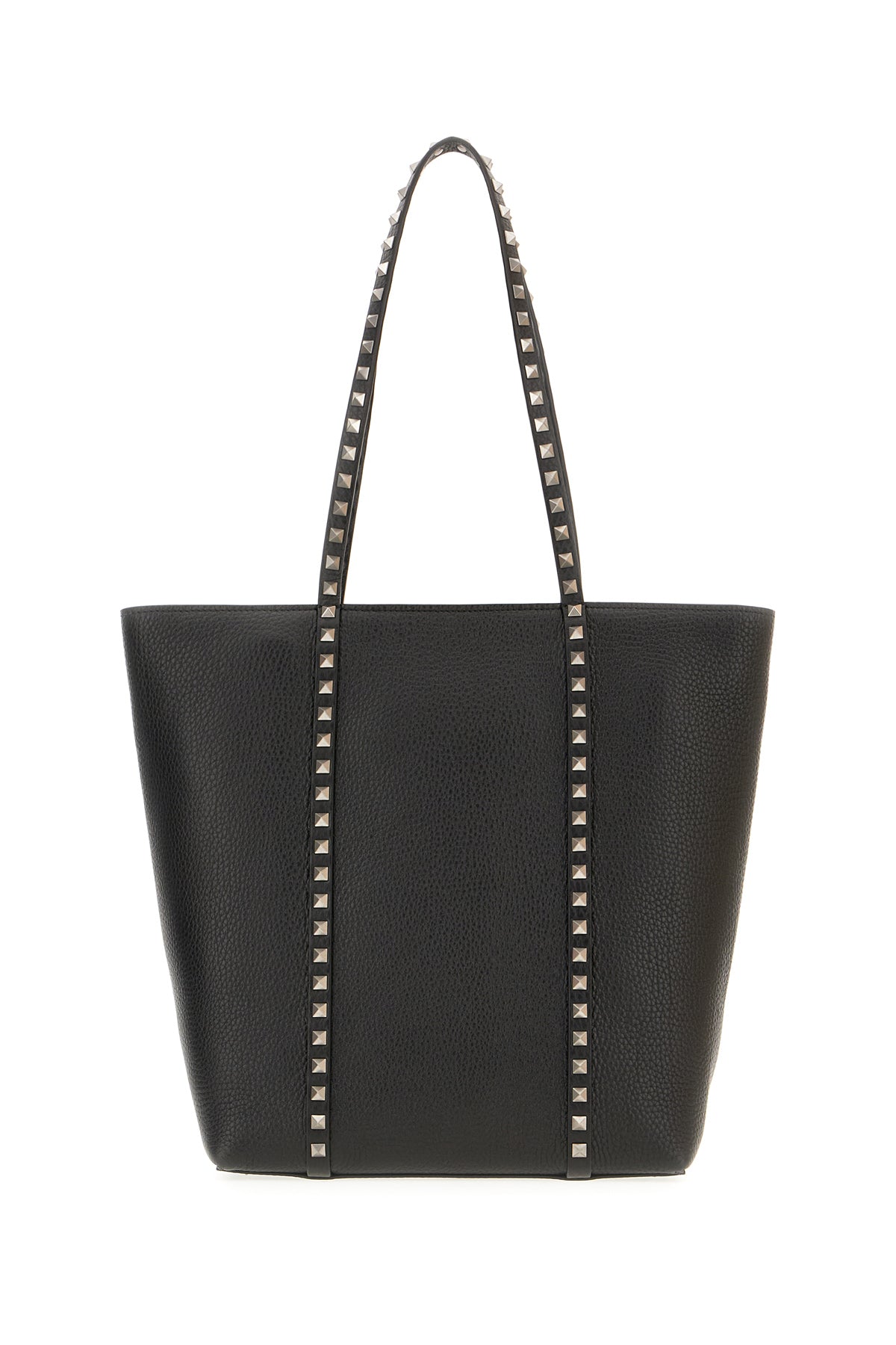 Valentino Garavani Borsa shopping Rockstud in pelle nera