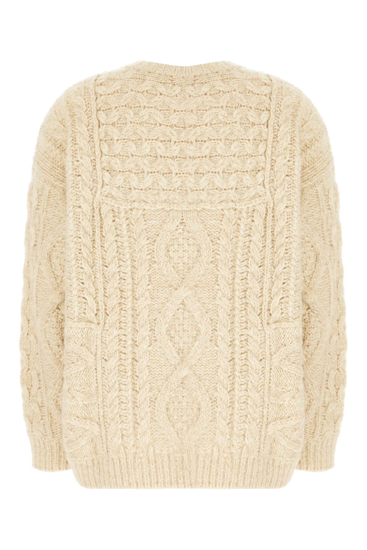 MARANT ETOILE Maglione in misto acrilico beige, view 2