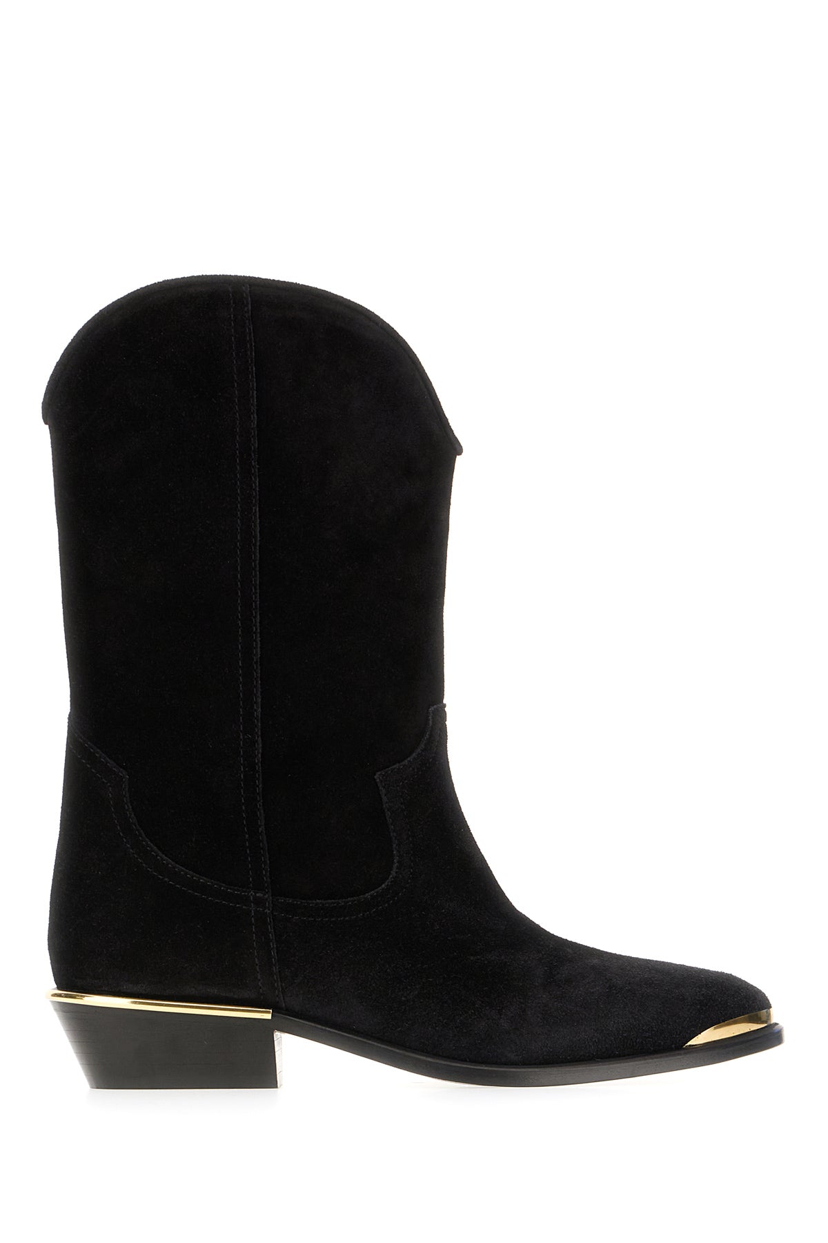 Isabel Marant Stivaletti in pelle scamosciata nera