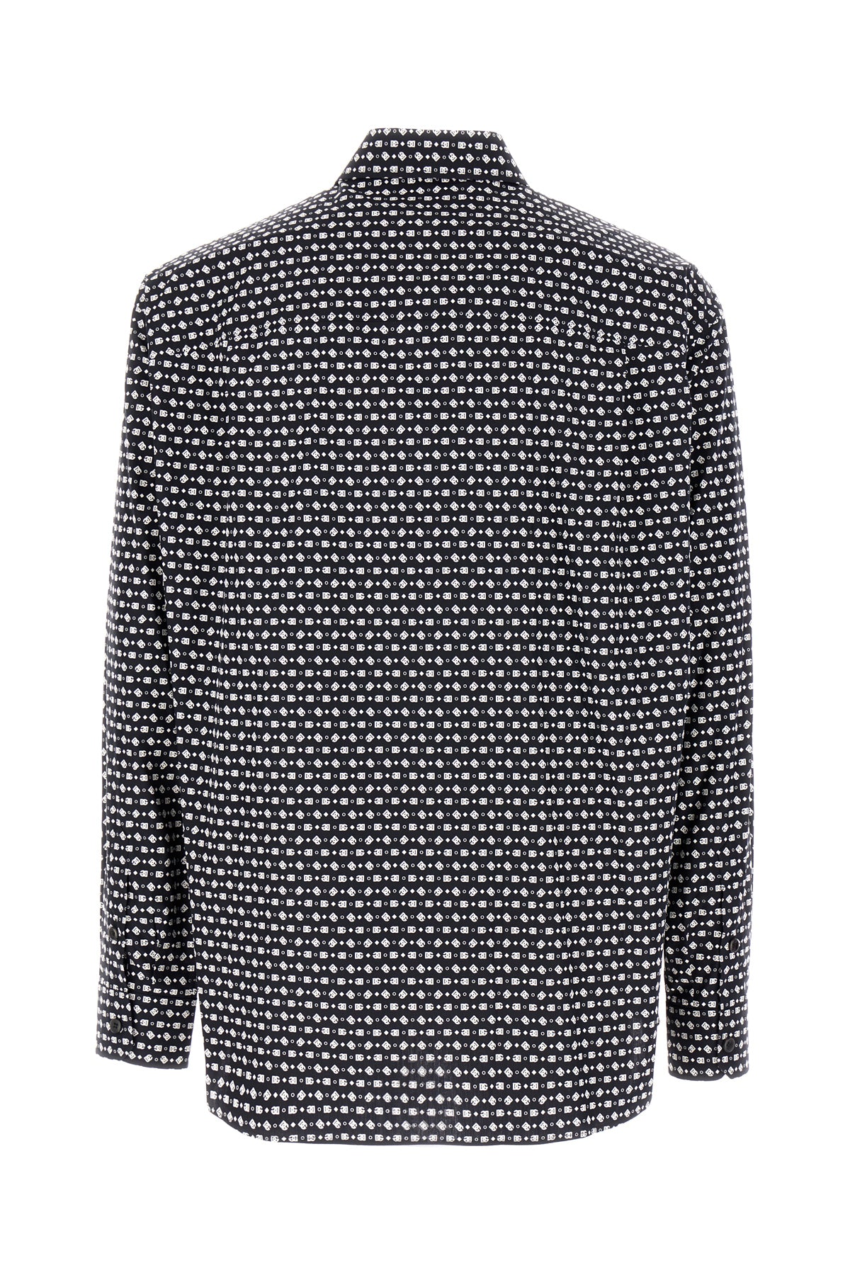 Dolce & Gabbana Camicia in popeline stampato, view 2