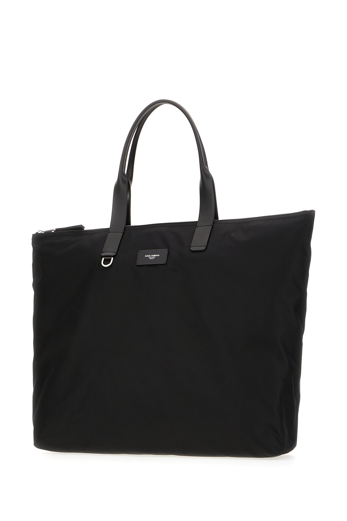 Dolce & Gabbana Borsa shopping in nylon nero, view 2