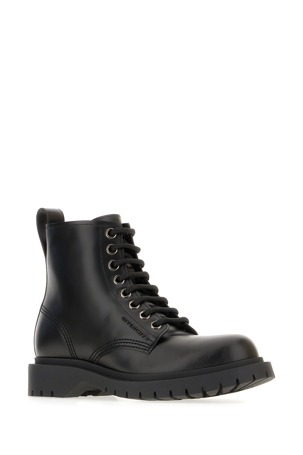 Givenchy Stivaletti in pelle nera, view 2