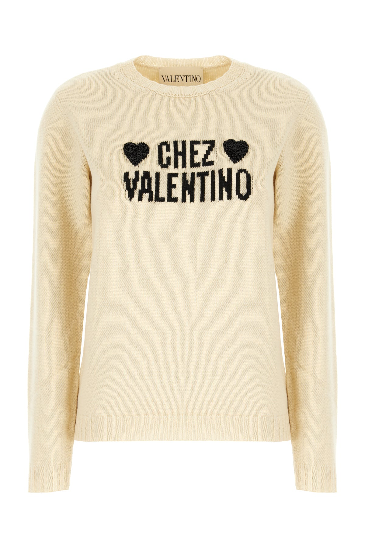 Valentino Garavani Maglione in lana sabbia
