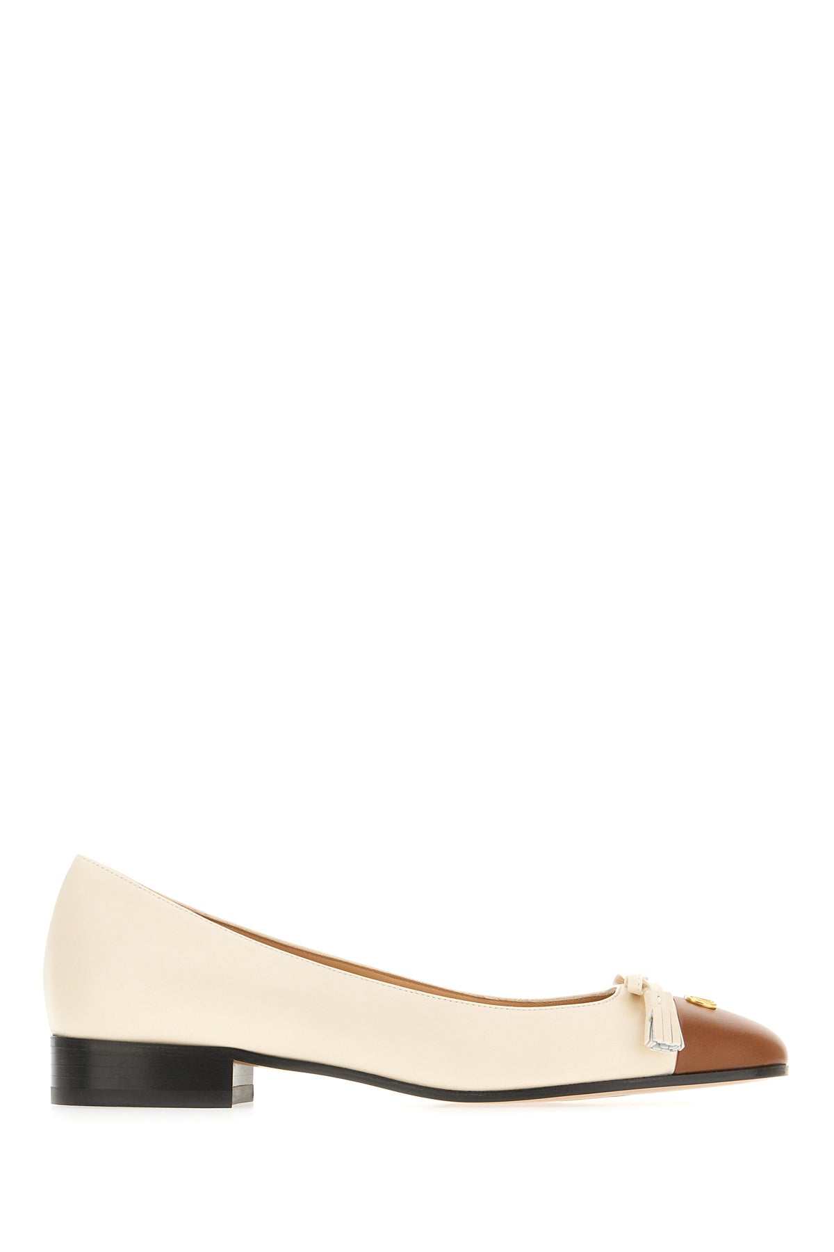 Valentino Garavani Ballerine in pelle sabbia