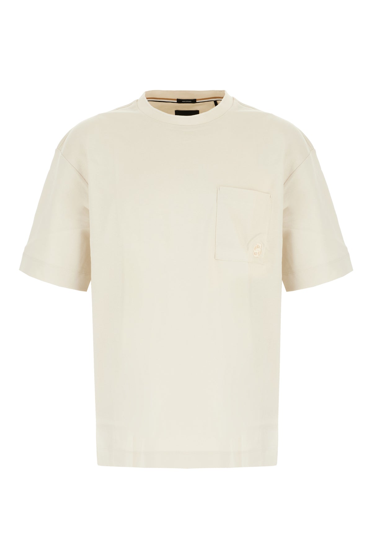 HUGO BOSS T-shirt in cotone sabbia