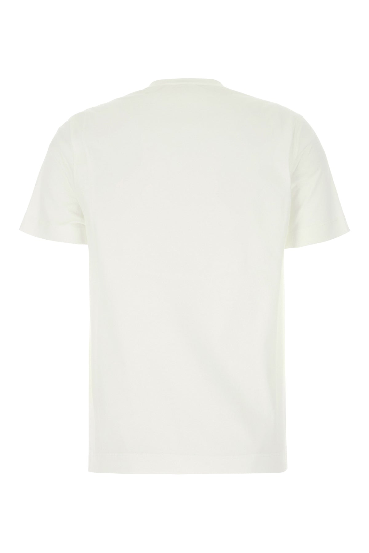 Brunello Cucinelli T-shirt in cotone bianco, view 2