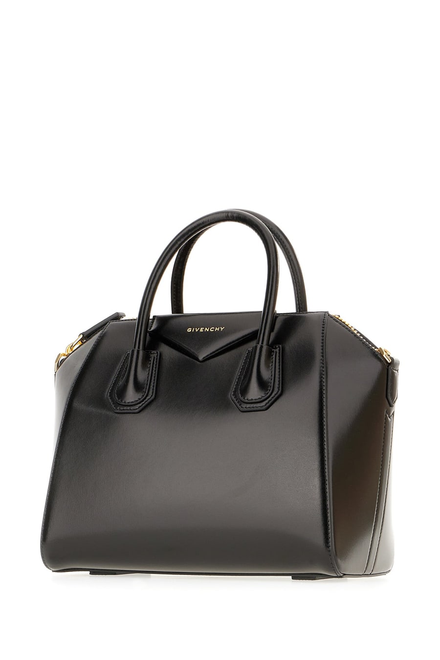 Givenchy Borsa a mano Antigona piccola in pelle nera, view 2