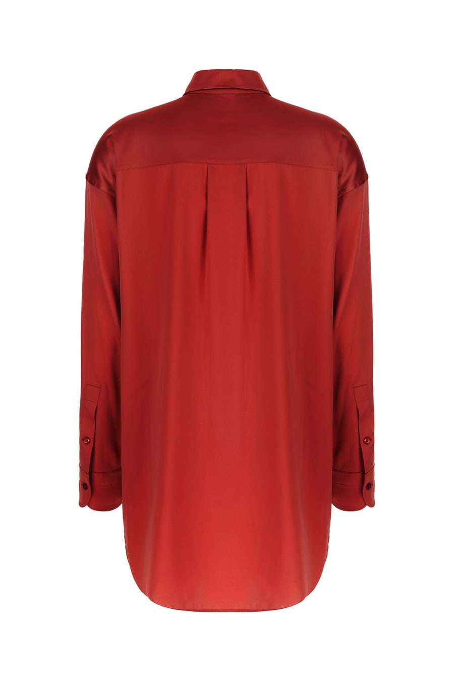 Tom Ford Camicia in seta rossa, view 2