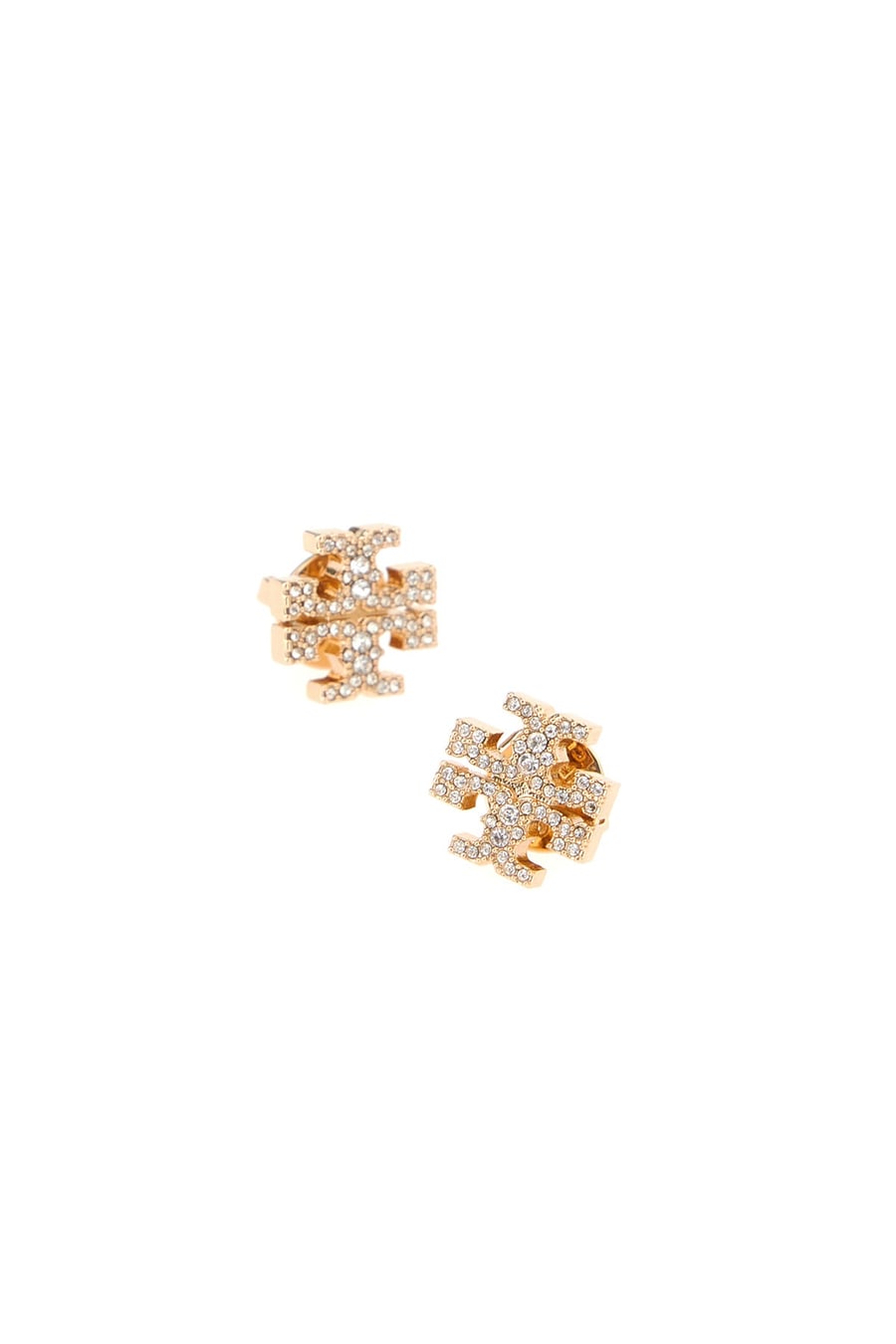 Tory Burch Orecchini Kira pavé in metallo, view 2