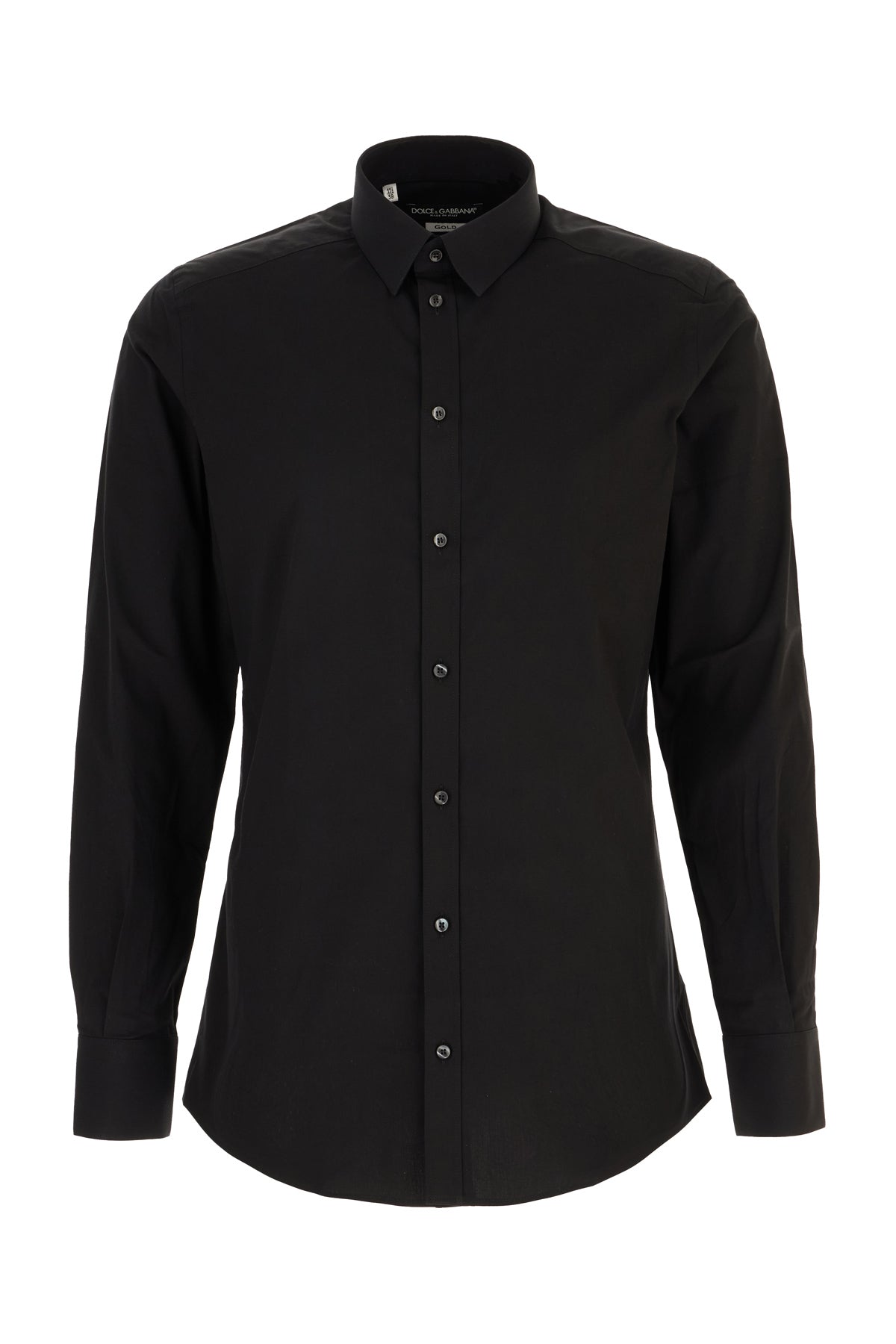 Dolce & Gabbana Camicia in popeline nera