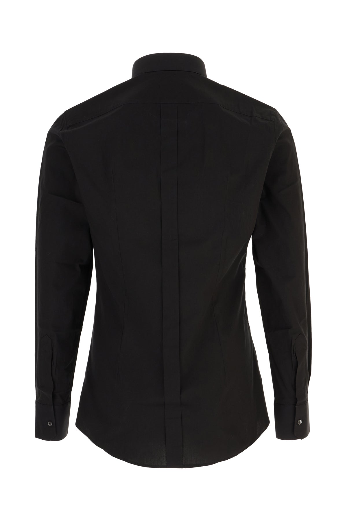 Dolce & Gabbana Camicia in popeline nera, view 2
