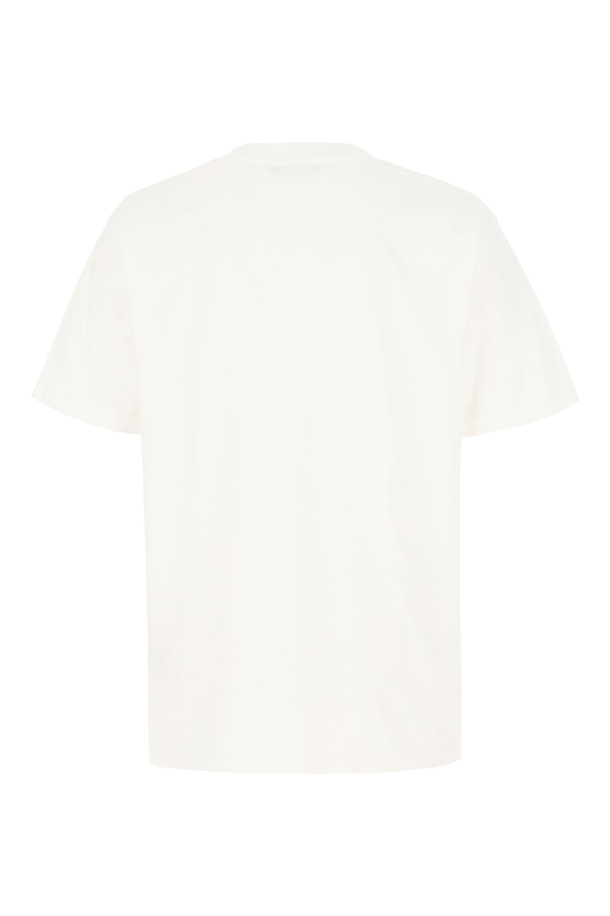 Balmain T-shirt in cotone bianco, view 2