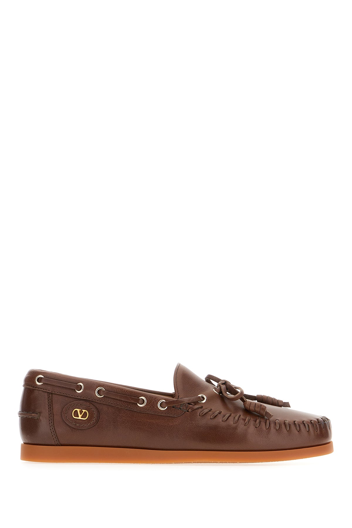 Valentino Garavani Mocassini in pelle marrone