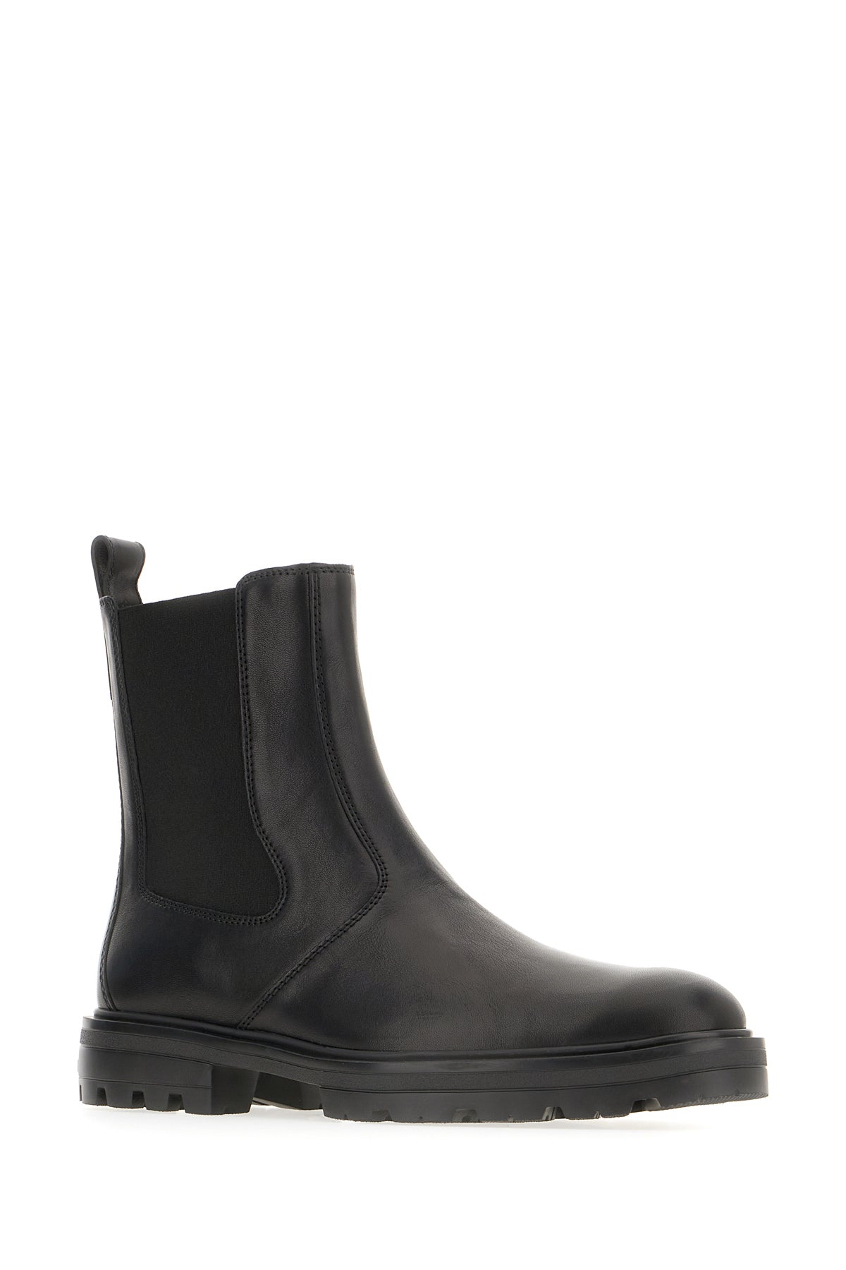 Hogan Stivaletti in pelle nera, view 2