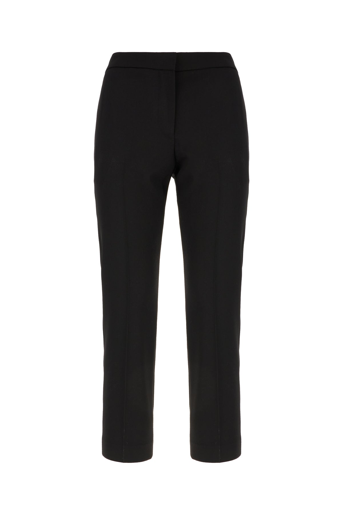 Alexander McQueen Pantalone in cotone nero