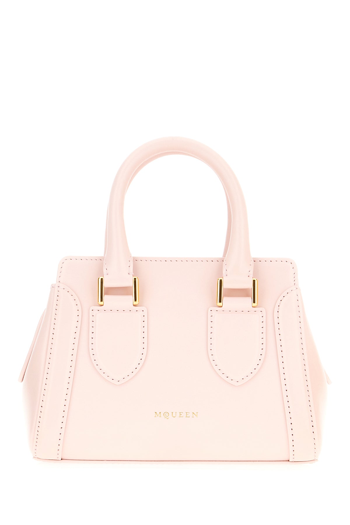 Alexander McQueen Borsa a mano in pelle rosa