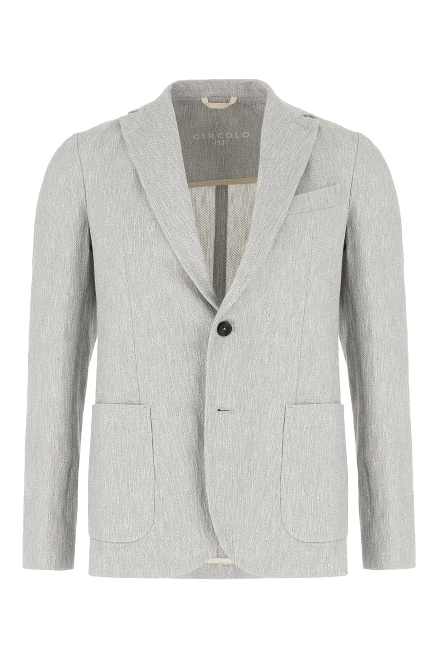 CIRCOLO Giacca in cotone grigio