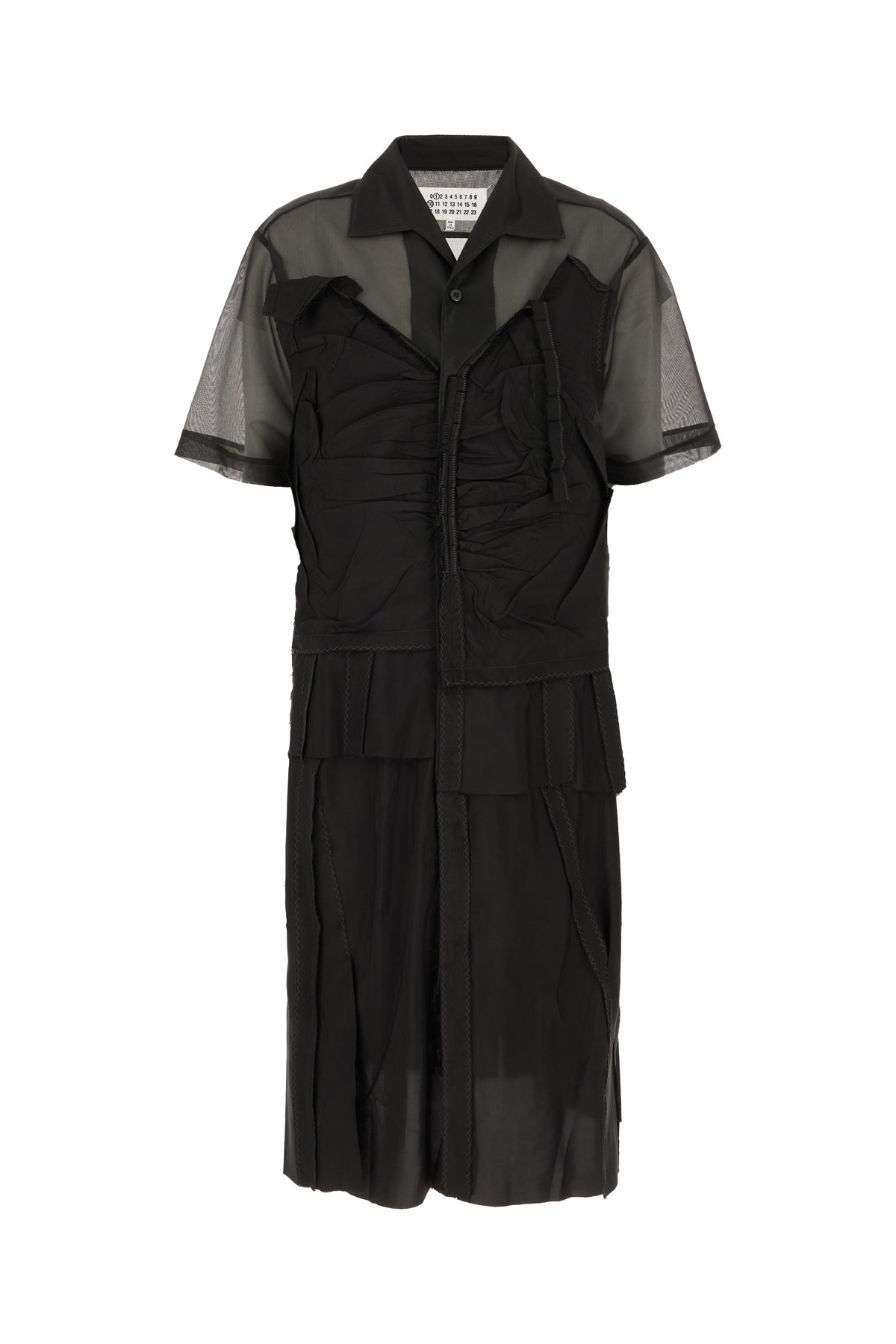 Maison Margiela Abito in poliestere nero