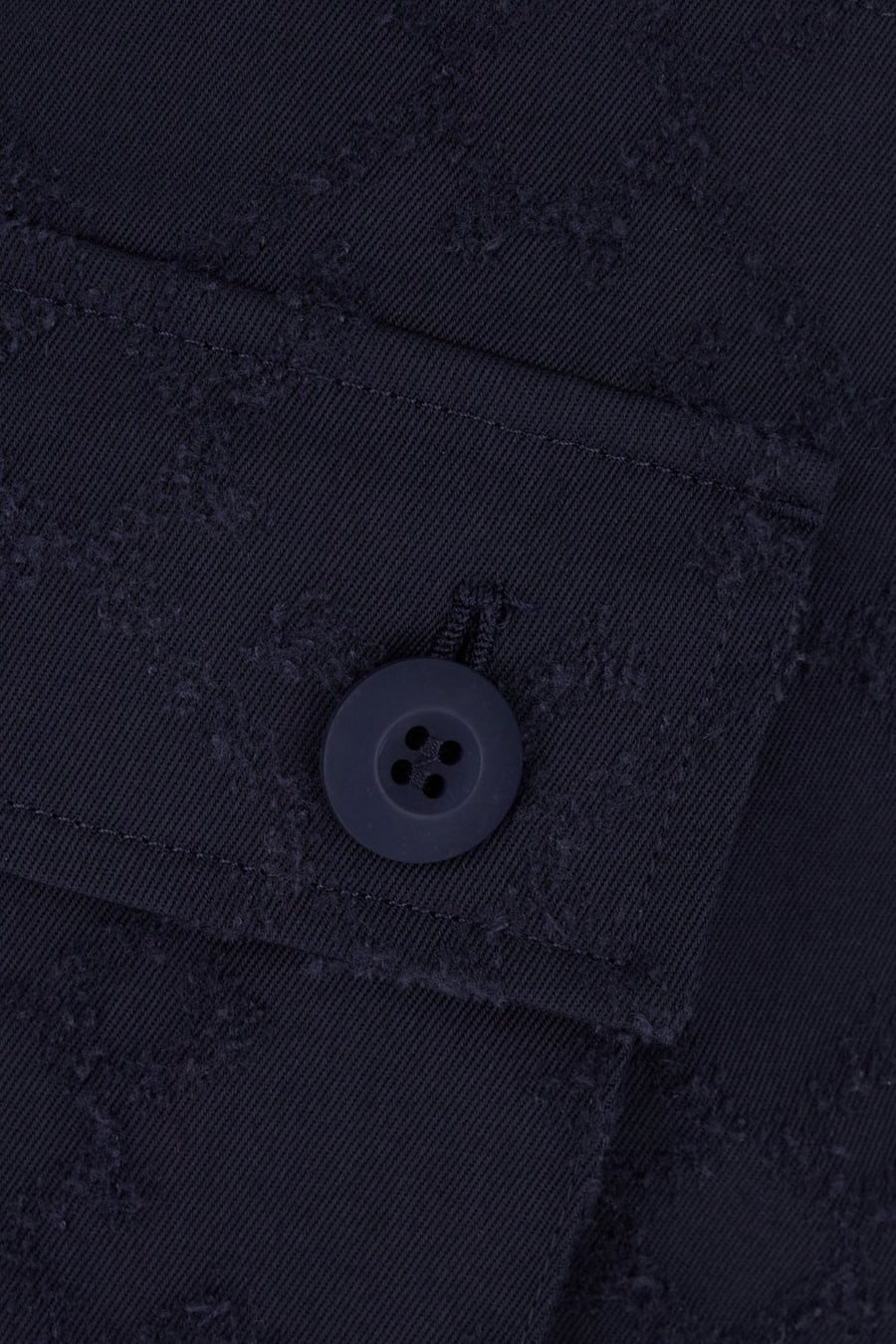 Givenchy Pantalone in cotone blu navy, view 3