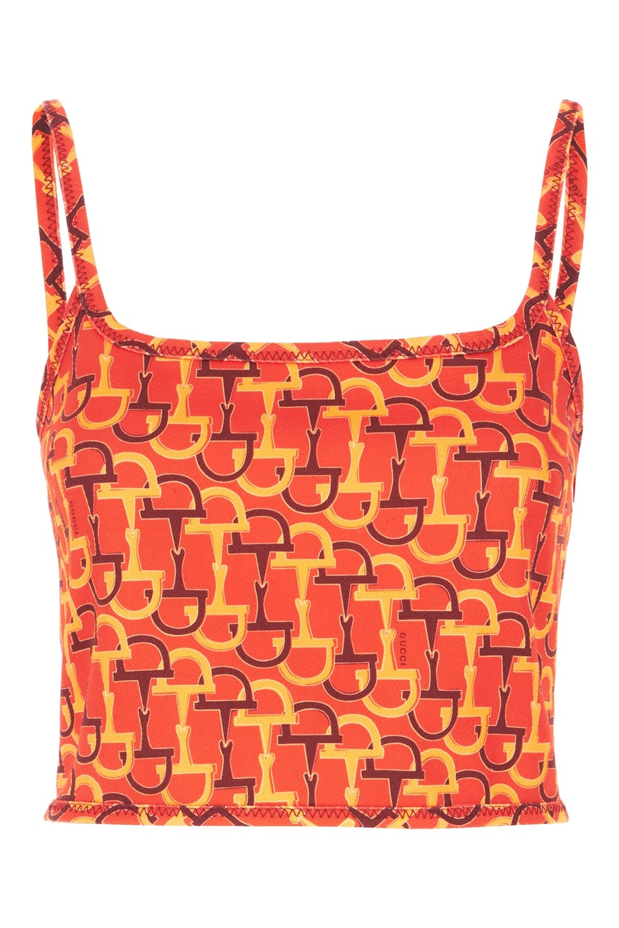 Gucci Top in cotone stampato