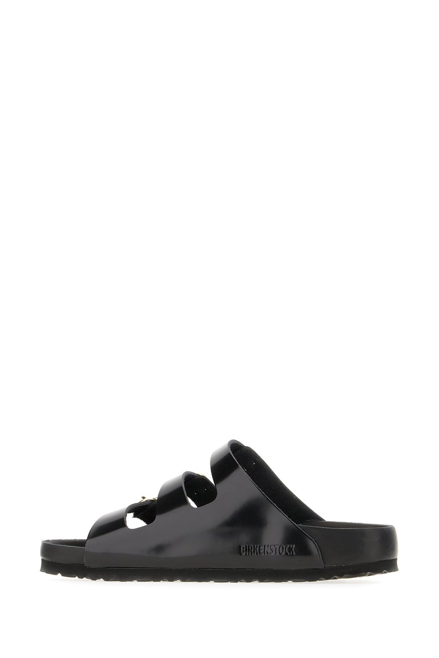 BIRKENSTOCK Sandali Florida Fresh in pelle nera, view 3