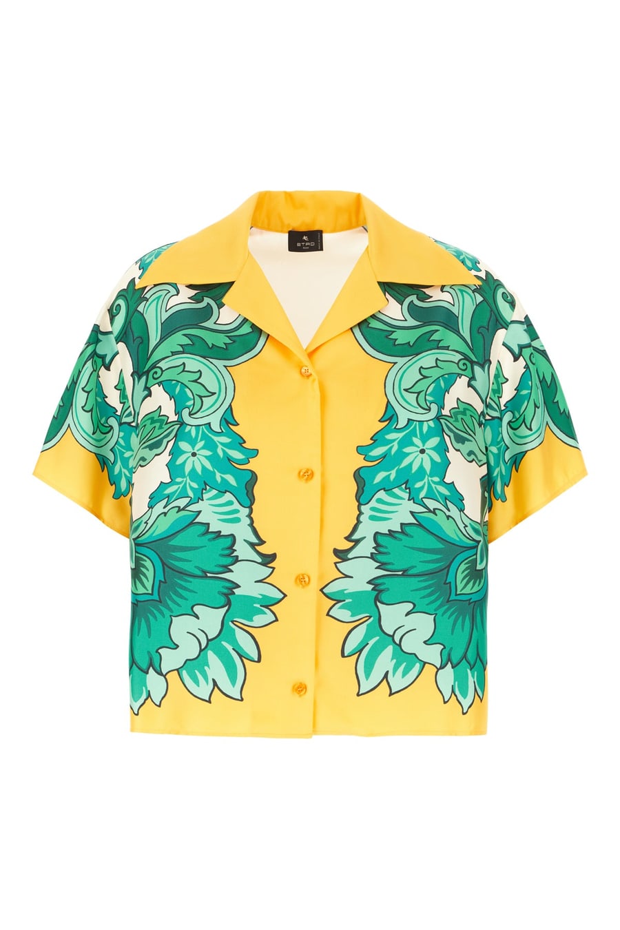 Etro Camicia in seta stampata