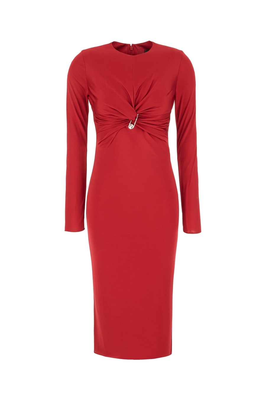 Versace Abito in viscosa rossa