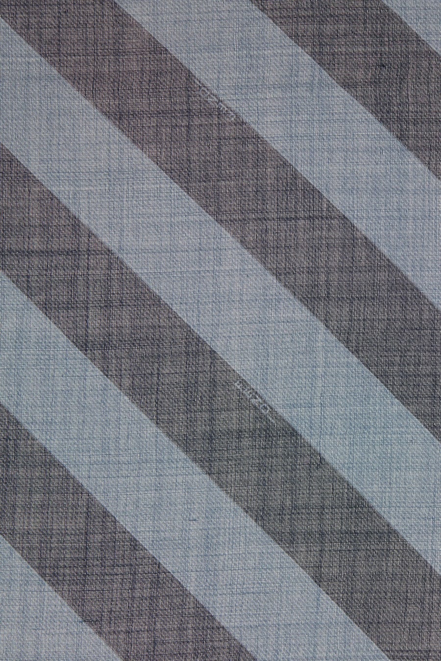 Fendi Sciarpa ricamata in lino e lana, view 3