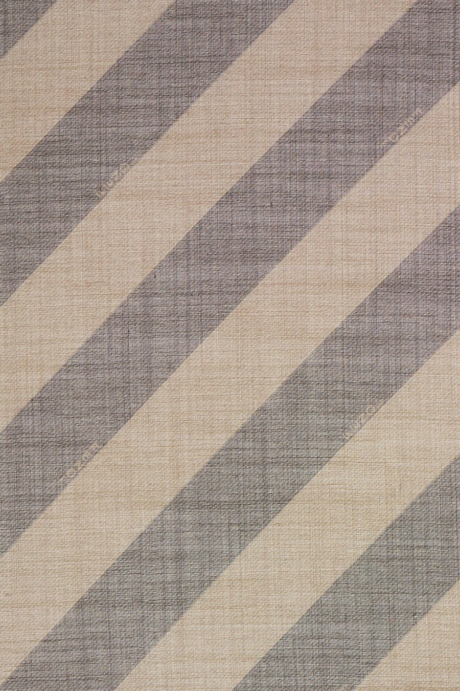 Fendi Sciarpa ricamata in lino e lana, view 3