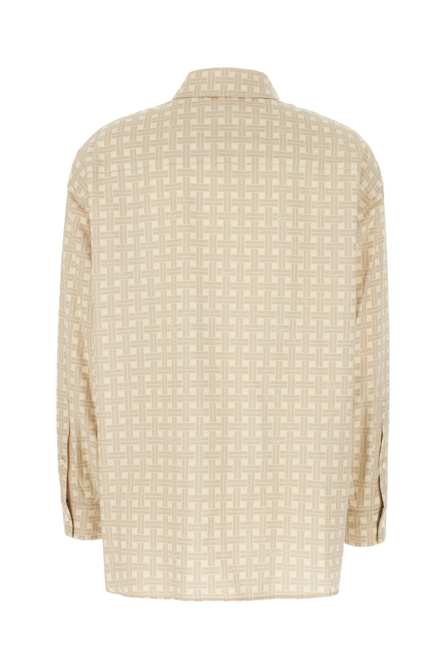 KENZO Camicia stampata in cotone e lyocell, view 2