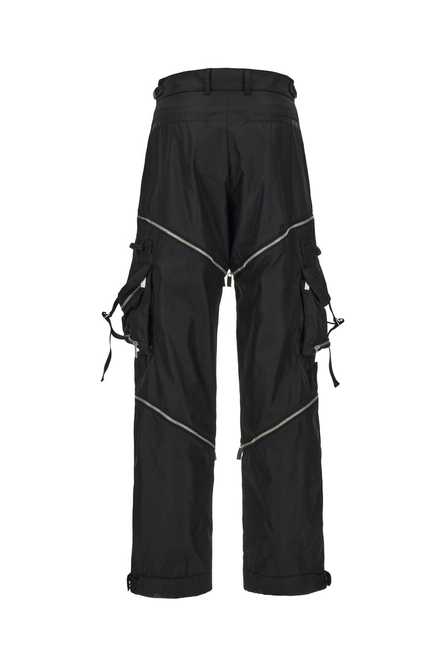 Off-White Pantalone in nylon nero, view 2