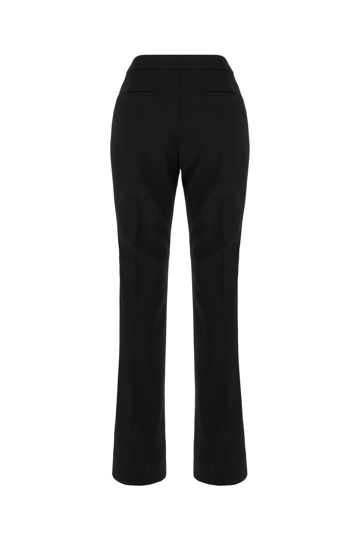 Sportmax Pantalone in misto nylon nero, view 2