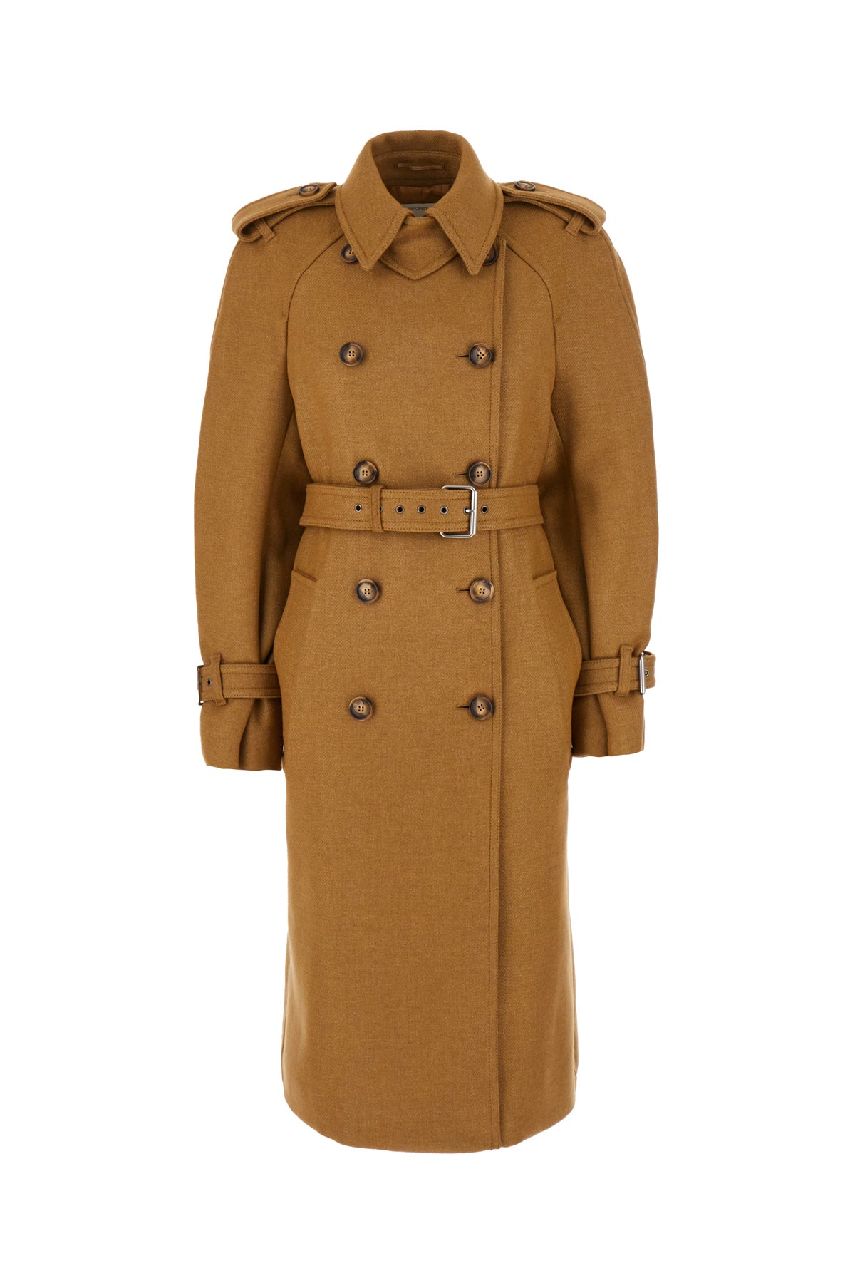 Sportmax Cappotto in misto lana cammello