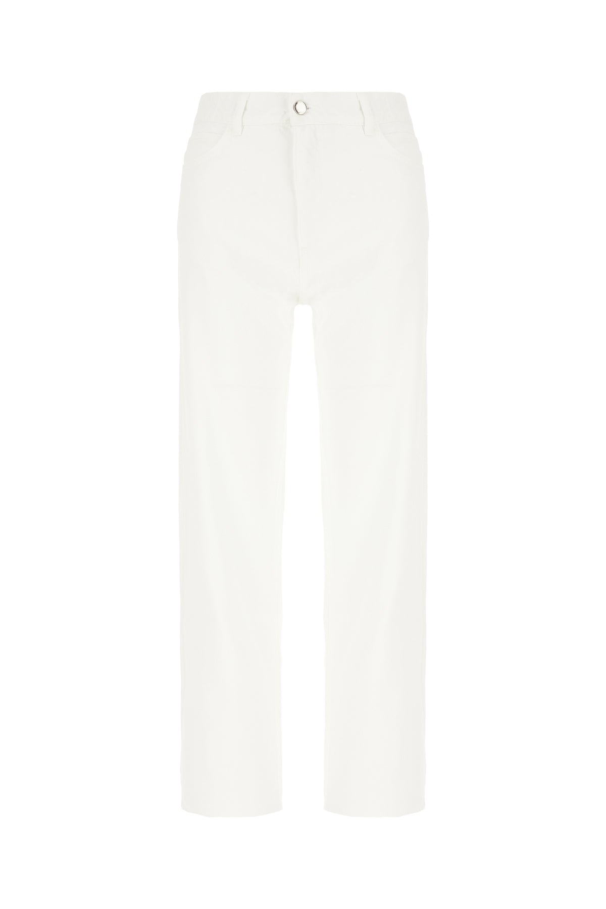 ICON DENIM Jeans Jill in denim bianco