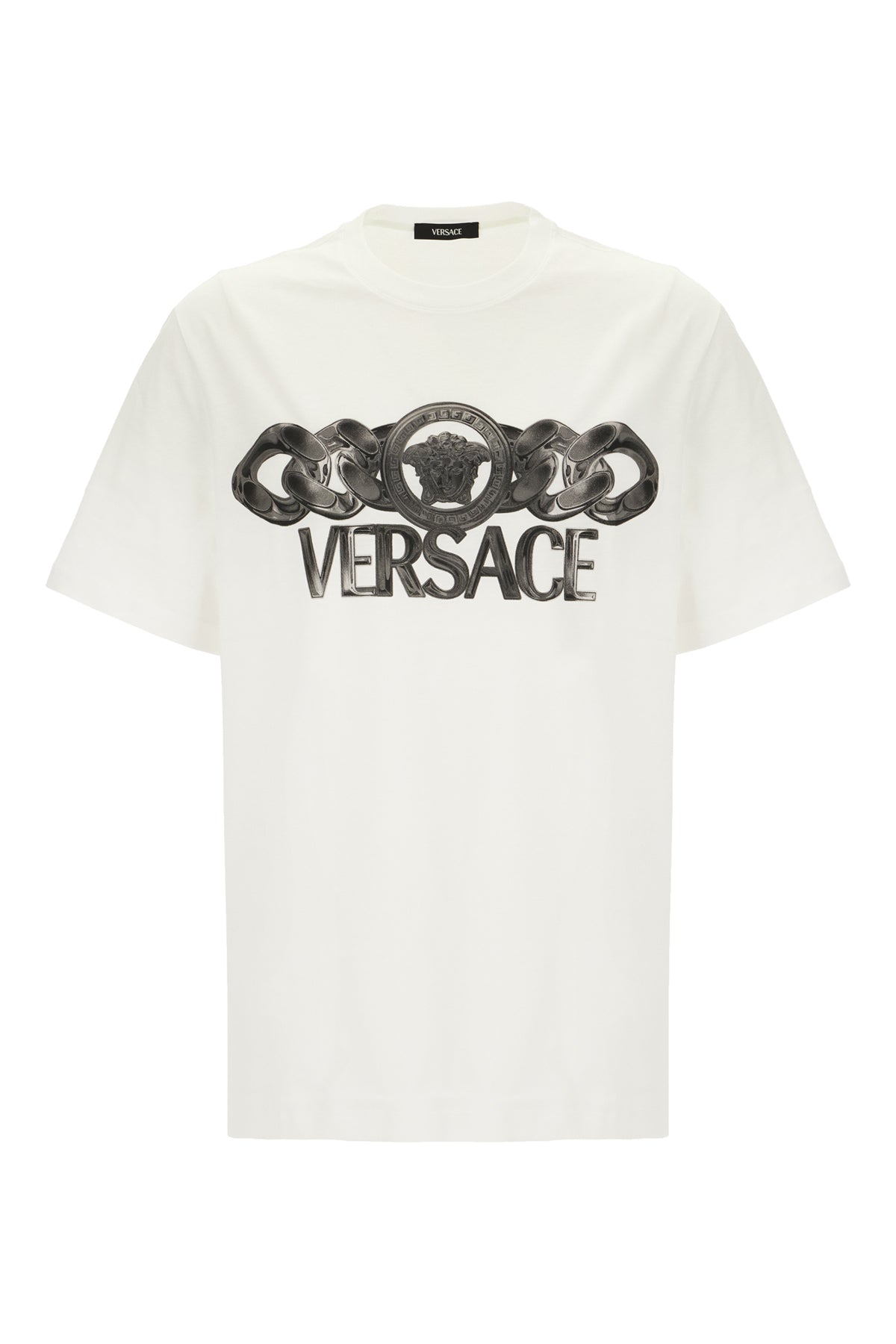 Versace T-shirt in cotone bianco