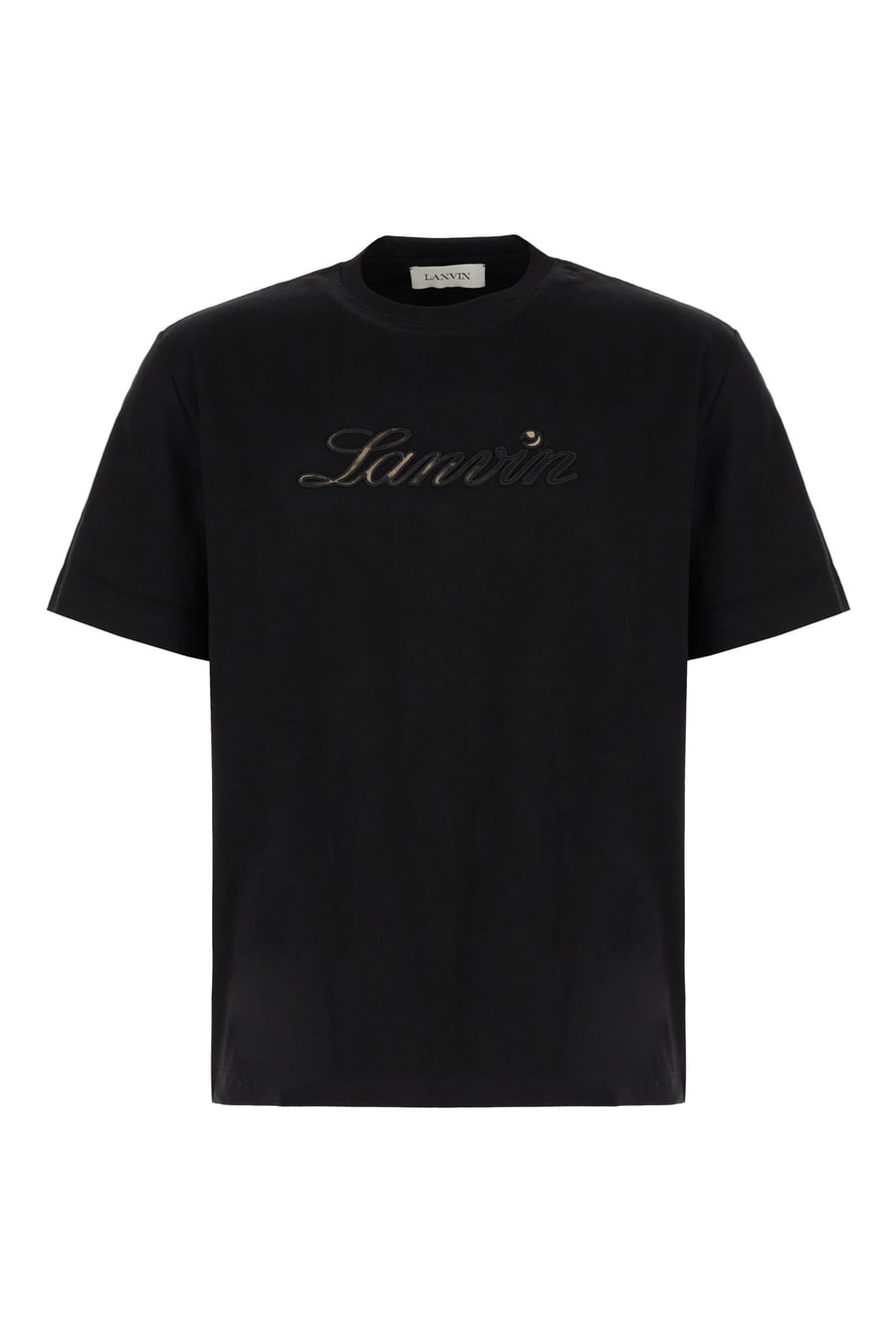 LANVIN T-shirt in cotone nero