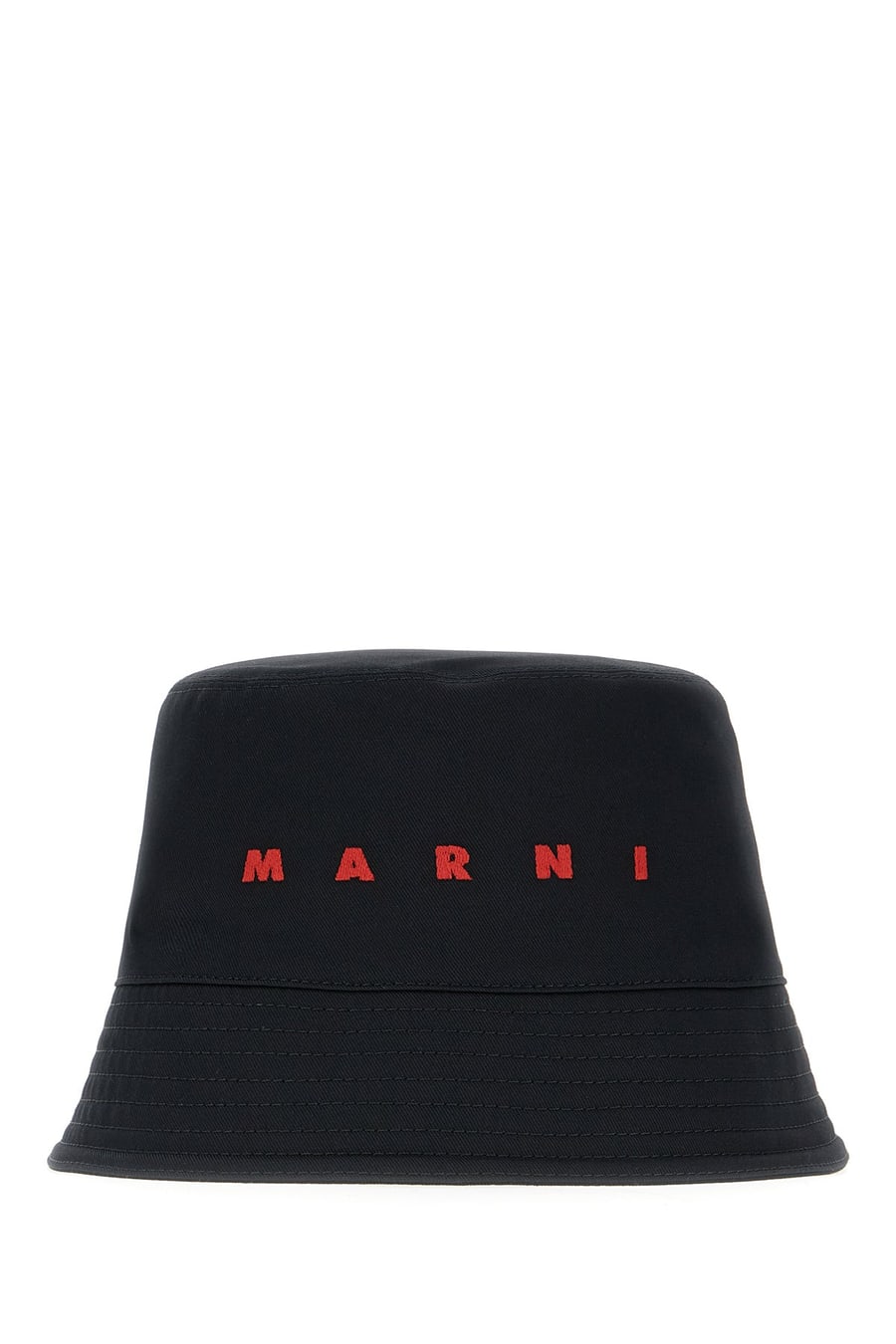 Marni Cappello in cotone nero