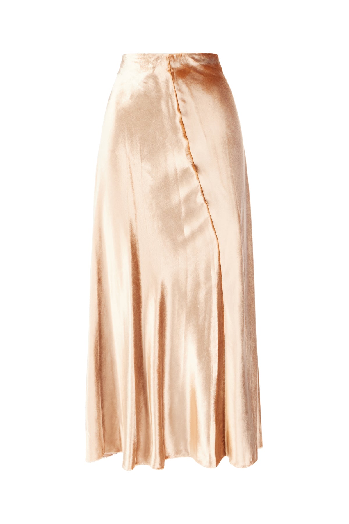 Tory Burch Gonna in misto viscosa rosa antico