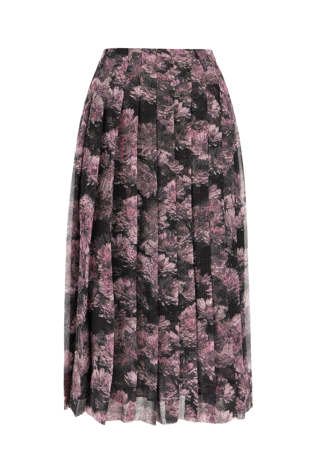 Tory Burch Gonna midi in seta stampata