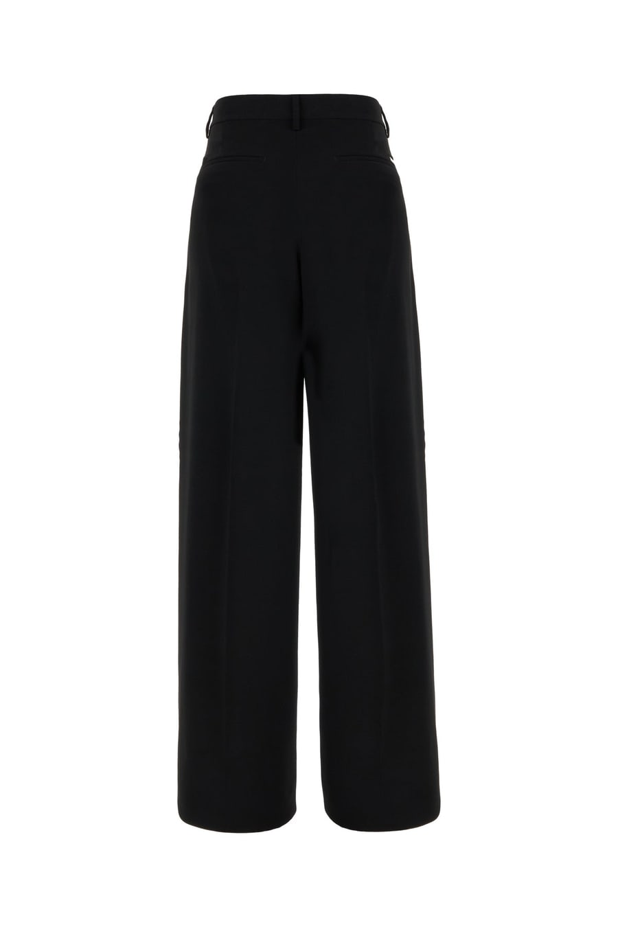 Dsquared2 Pantalone in viscosa stretch nera, view 2