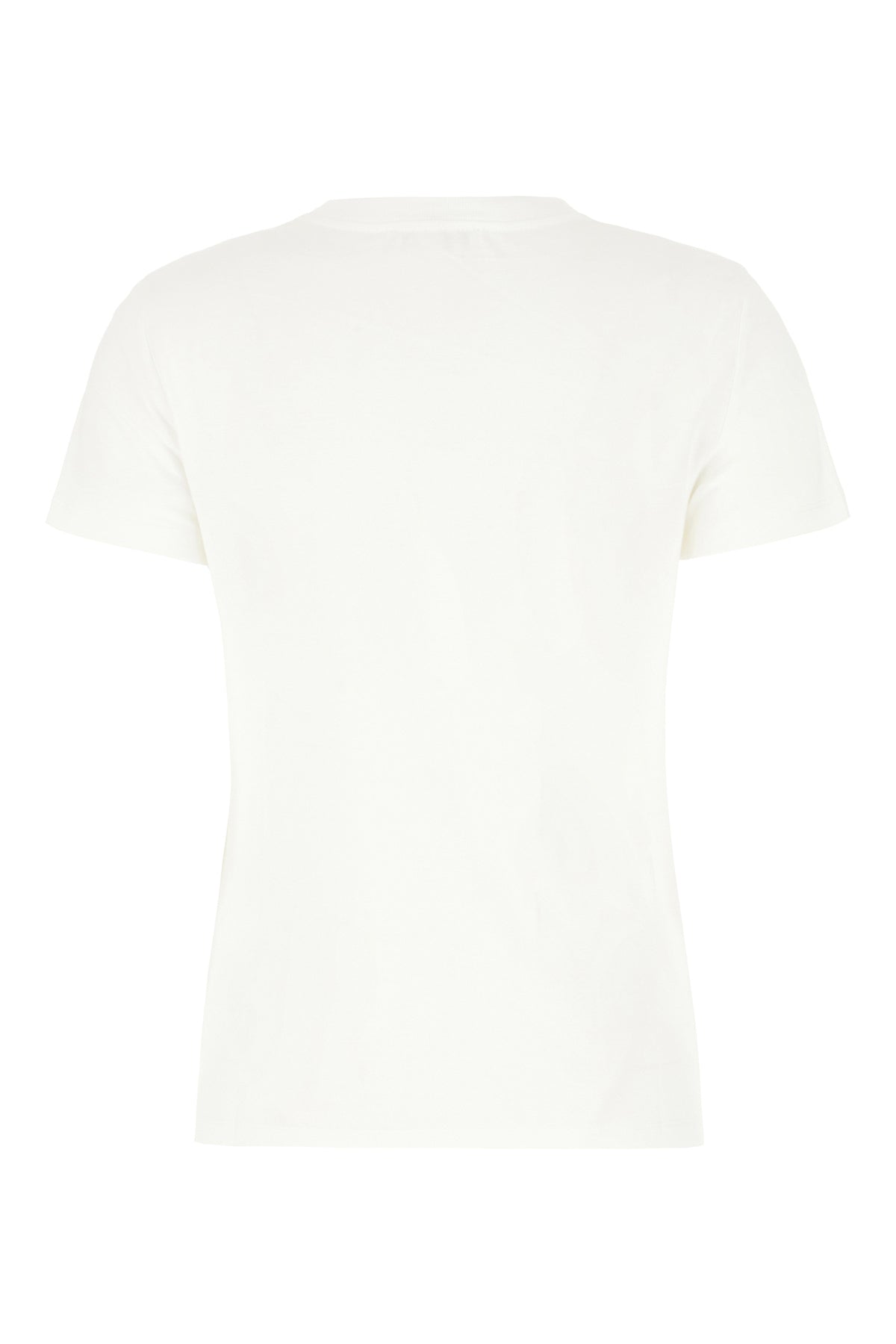 Max Mara T-shirt in cotone bianco, view 2
