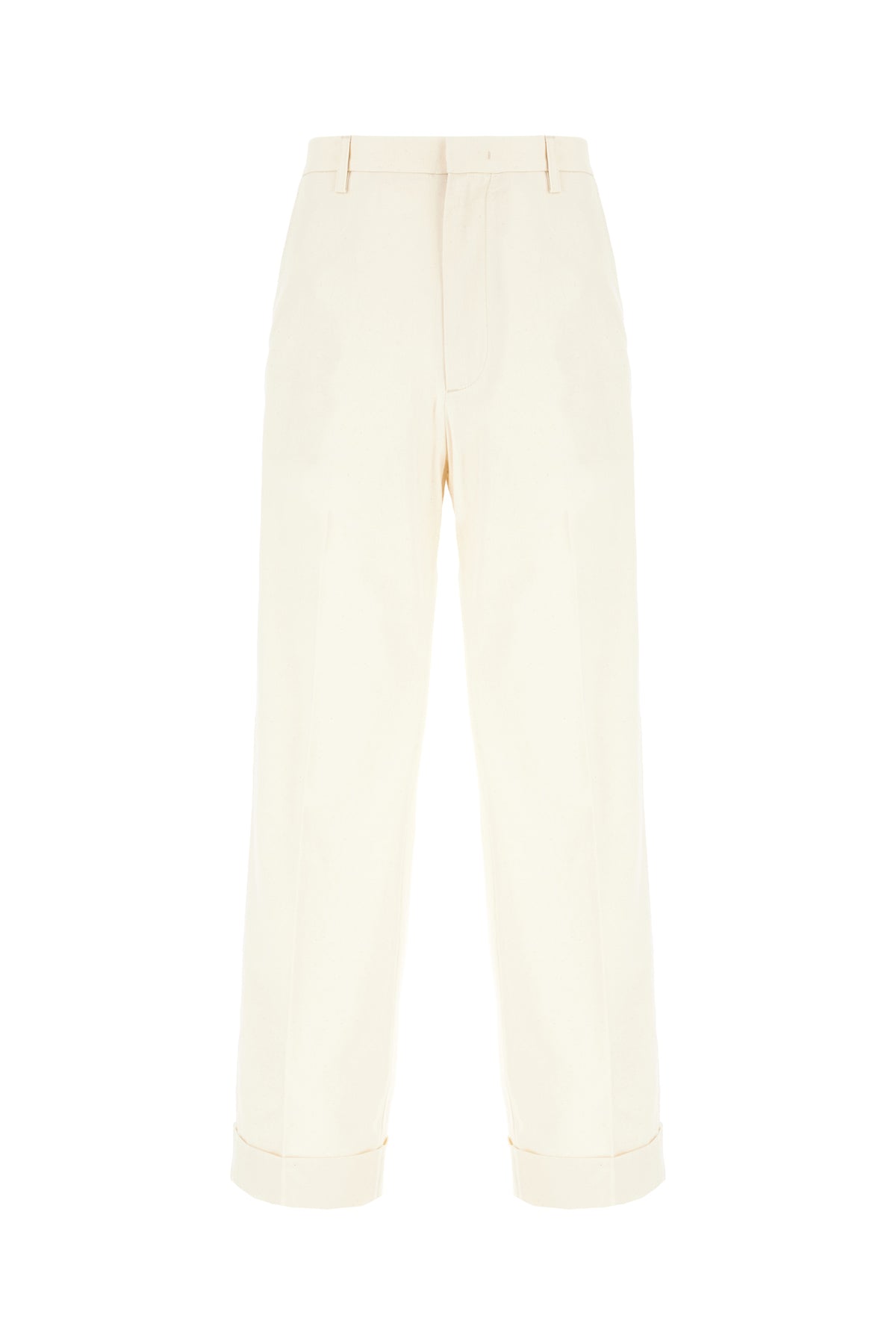 Valentino Garavani Pantalone in cotone sabbia
