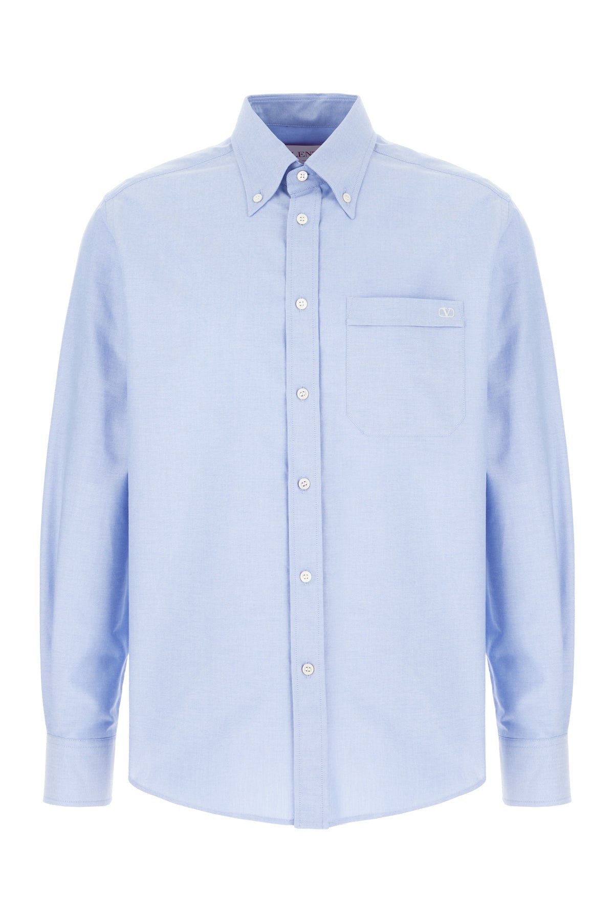 Valentino Garavani Camicia in cotone azzurro